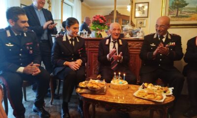 Il Maresciallo Antonio Ledda ha compiuto 103 anni