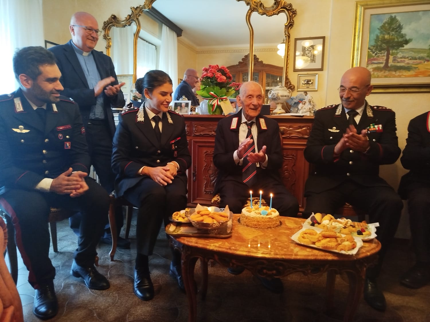 Il Maresciallo Antonio Ledda ha compiuto 103 anni