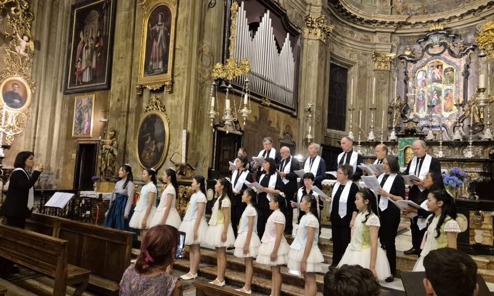 Concerto a Varallo del Coro Parrocchiale Santa Croce di Aranco e del Coro Giovanile Lucere