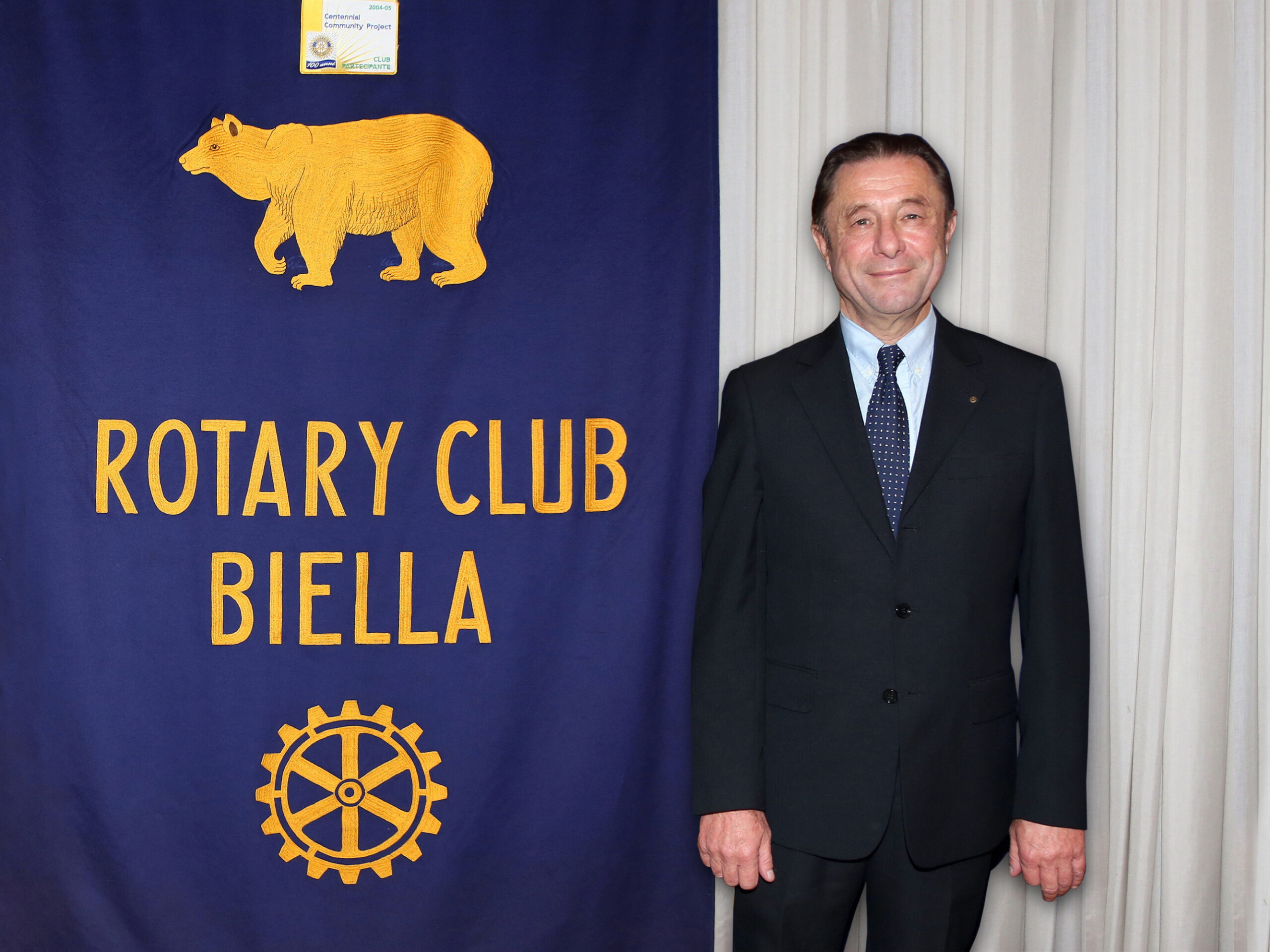 Stefano Amosso nuovo presidente del Rotary club di Biella