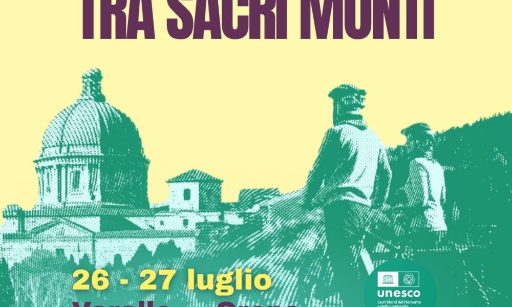 “Pedalando tra i Sacri Monti” propone una tappa su due giorni da Varallo a Oropa