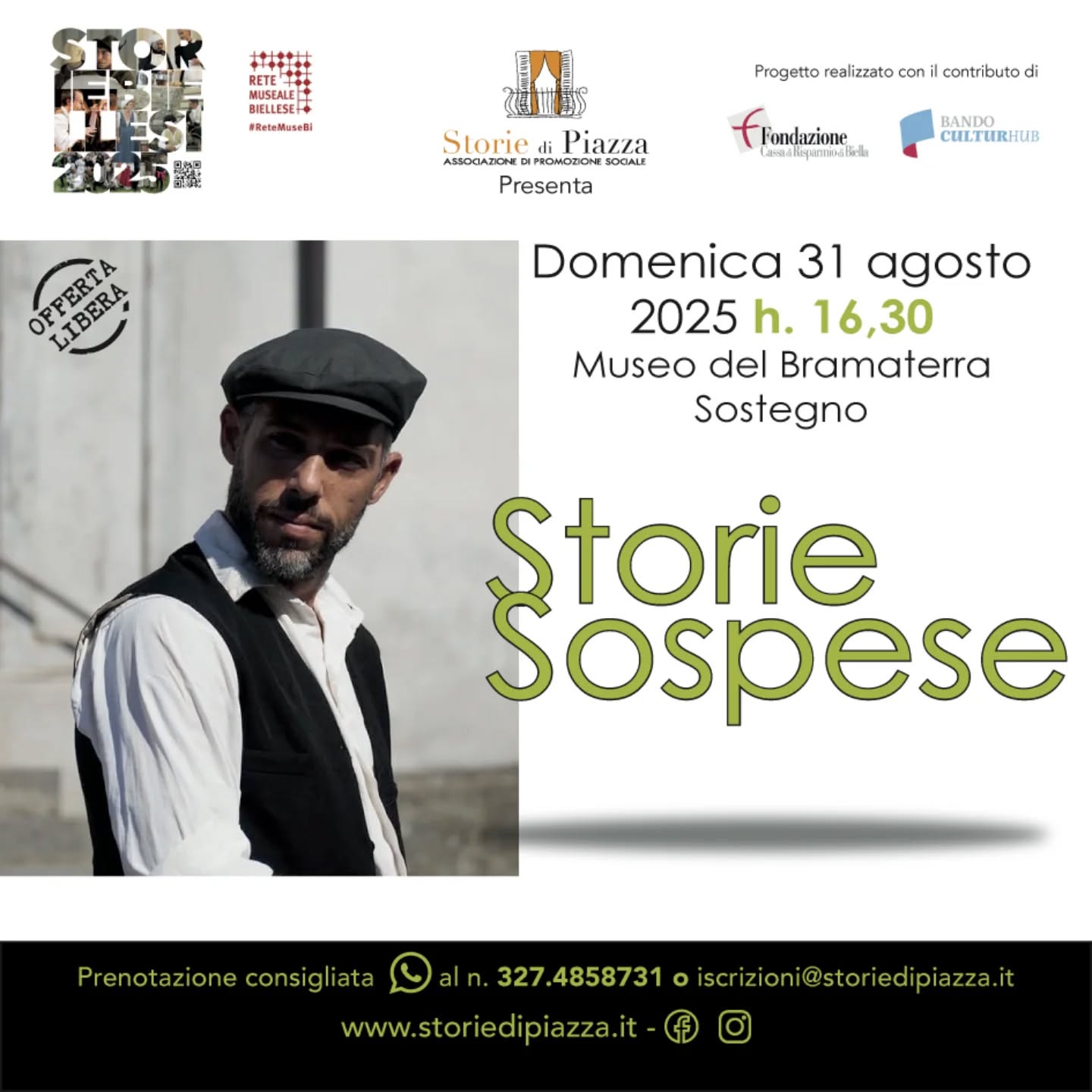 “Storie sospese” al Museo del Bramaterra