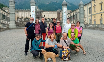 Con fede e devozione, cinque pellegrini in cammino sino a Oropa