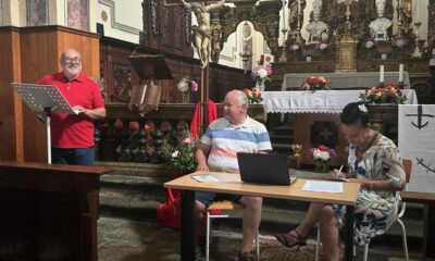 Roberto Travostino ha presentato il suo libro “Spiriti della montagna inquieta” a Rimasco