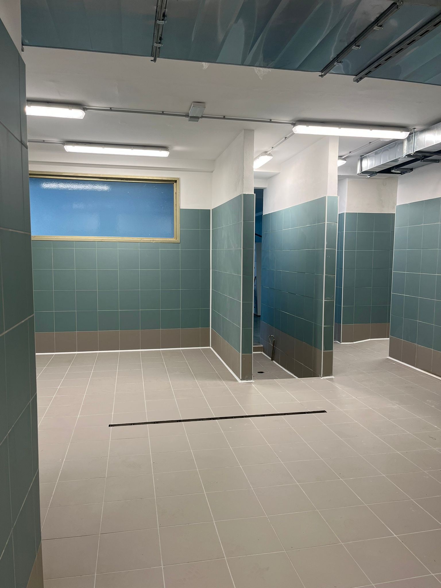 Centro Sportivo Milanaccio: ristrutturati gli spogliatoi delle piscine