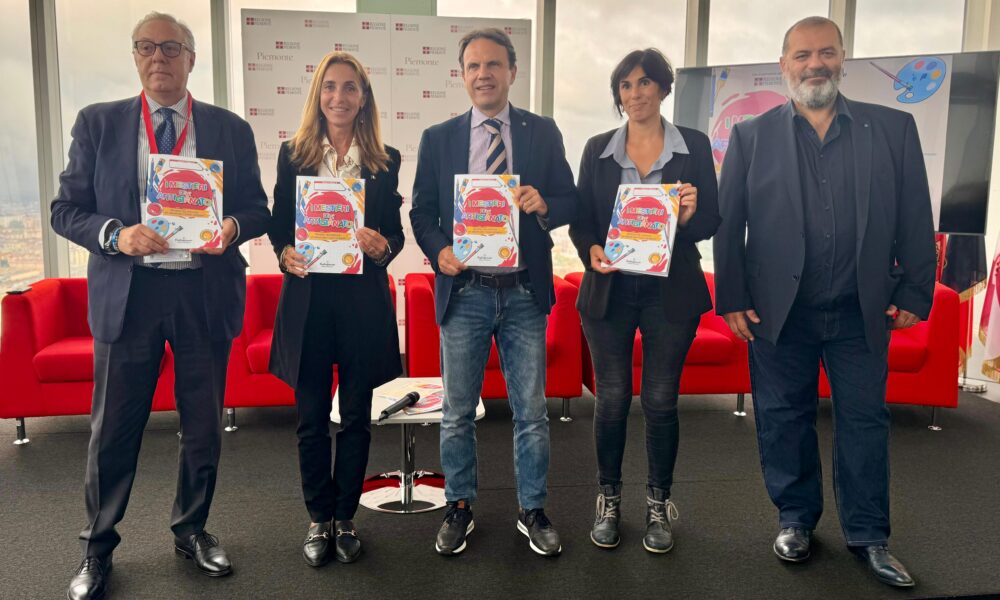 Presentato al Grattacielo della Regione Piemonte “I Mestieri dell’artigianato”