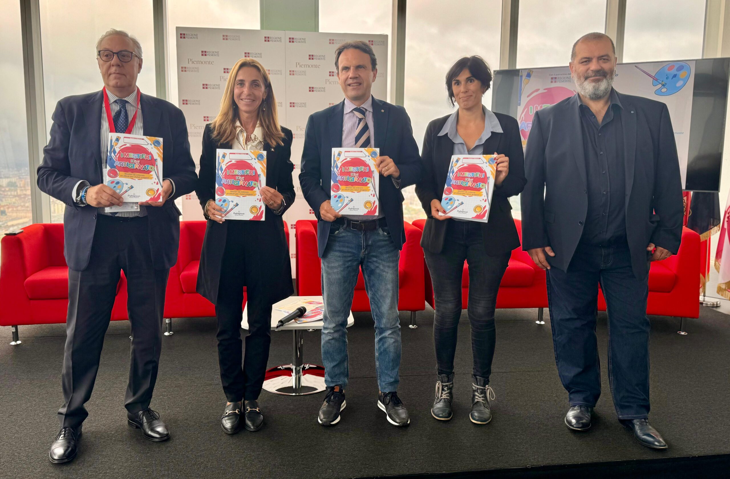 Presentato al Grattacielo della Regione Piemonte “I Mestieri dell’artigianato”