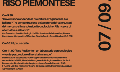 Convegno del Biodistretto del Riso Piemontese a Rovasenda