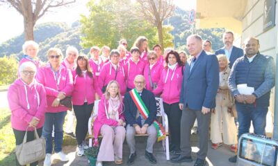 La LILT inaugura una panchina rosa per ricordare Noemi Cattaneo