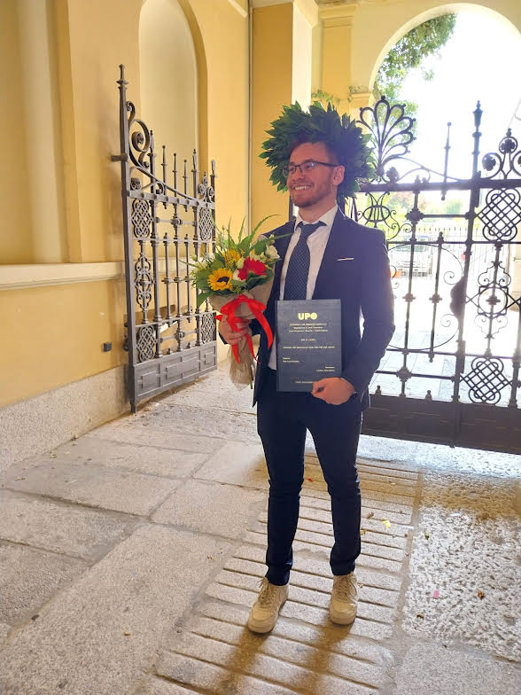 Laurea in Filosofia, complimenti Lorenzo Della Peruta