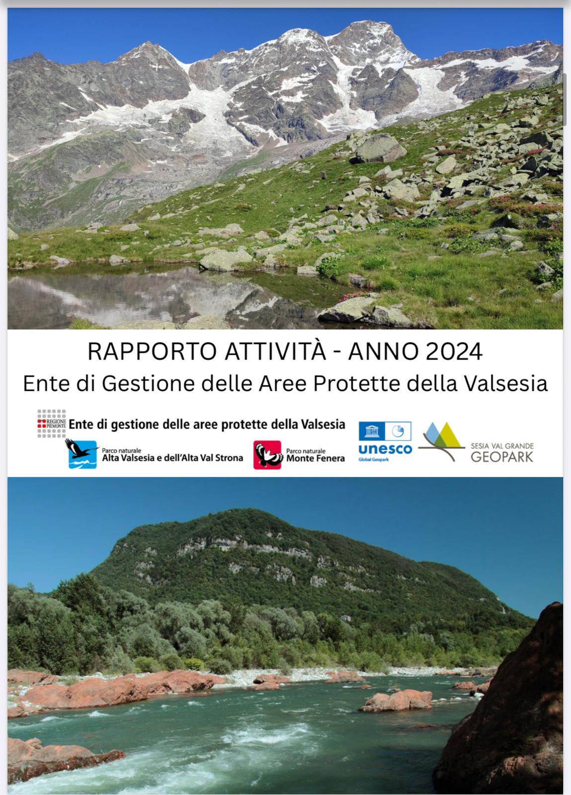 L’Ente di Gestione delle Aree Protette della Valsesia presenta il Rapporto Annuale 2024
