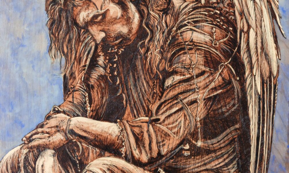 Dall’8 novembre a Quarona la mostra d’arte su legno “Il fuoco e i colori...”: espone Stefania Tagliabue