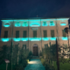 Gattinara si illumina di turchese per la Giornata Internazionale della Dislessia