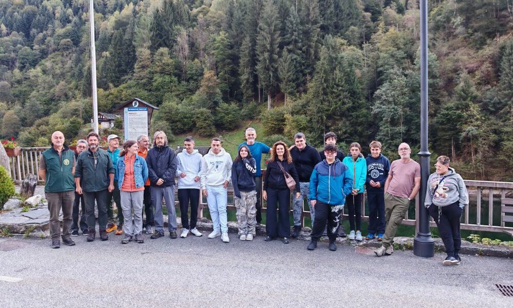 L’Istituto Alberghiero a pesca sul lago di Rimasco
