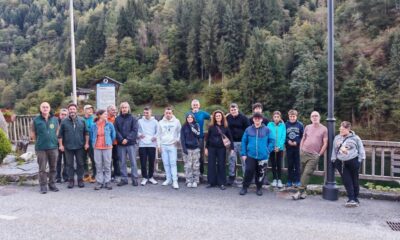 L’Istituto Alberghiero a pesca sul lago di Rimasco