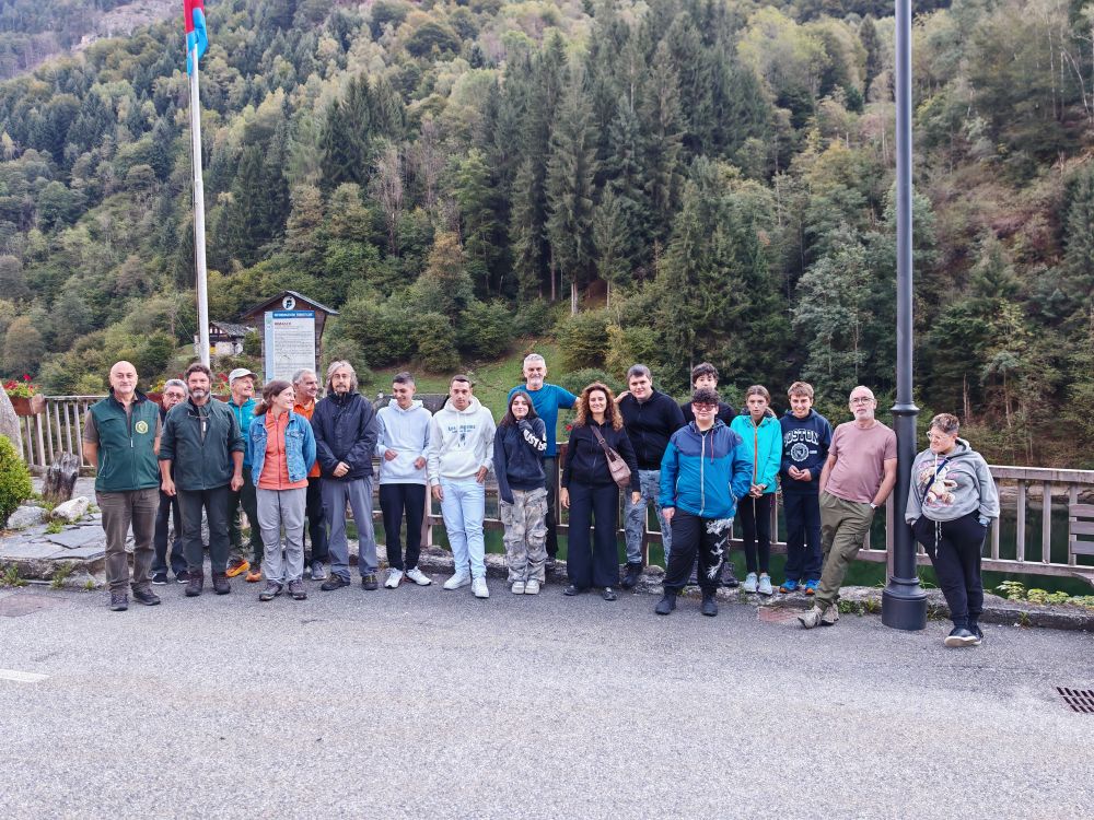 L’Istituto Alberghiero a pesca sul lago di Rimasco
