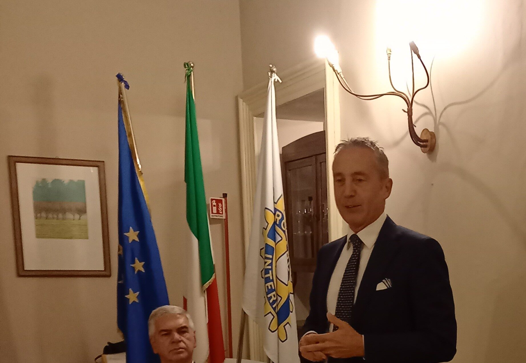 Carlo Riva Vercellotti ospite d’eccezione alla conviviale del Rotary Club Gattinara
