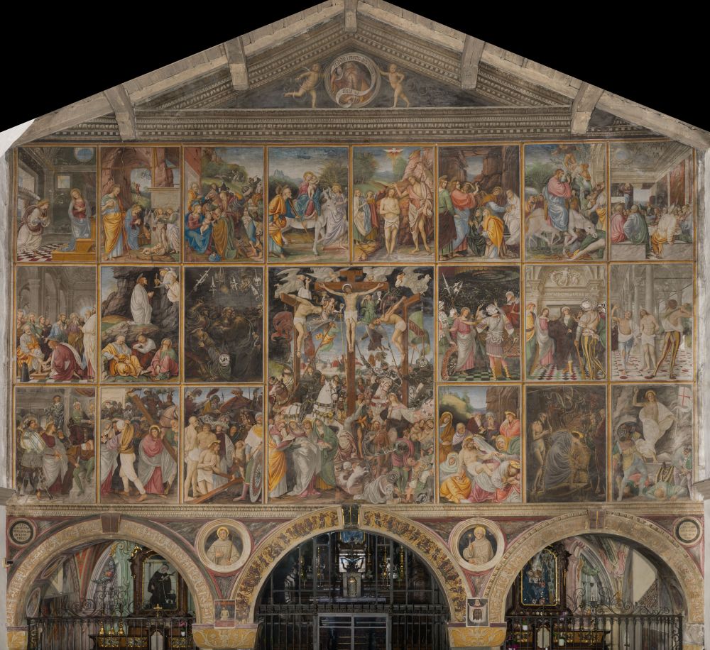Iniziato il restauro nella chiesa di Santa Maria delle Grazie a Varallo