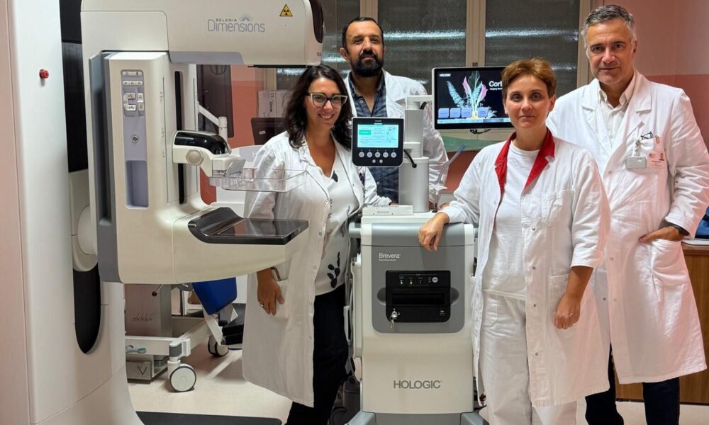 Nuova apparecchiatura per biopsie senologiche più accurate negli ospedali di Vercelli e di Borgosesia