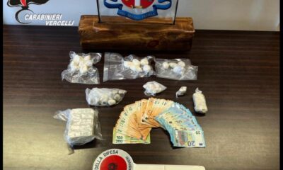 Giovane borgosesiano arrestato: in casa aveva hashish e cocaina