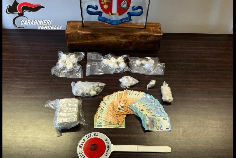 Giovane borgosesiano arrestato: in casa aveva hashish e cocaina