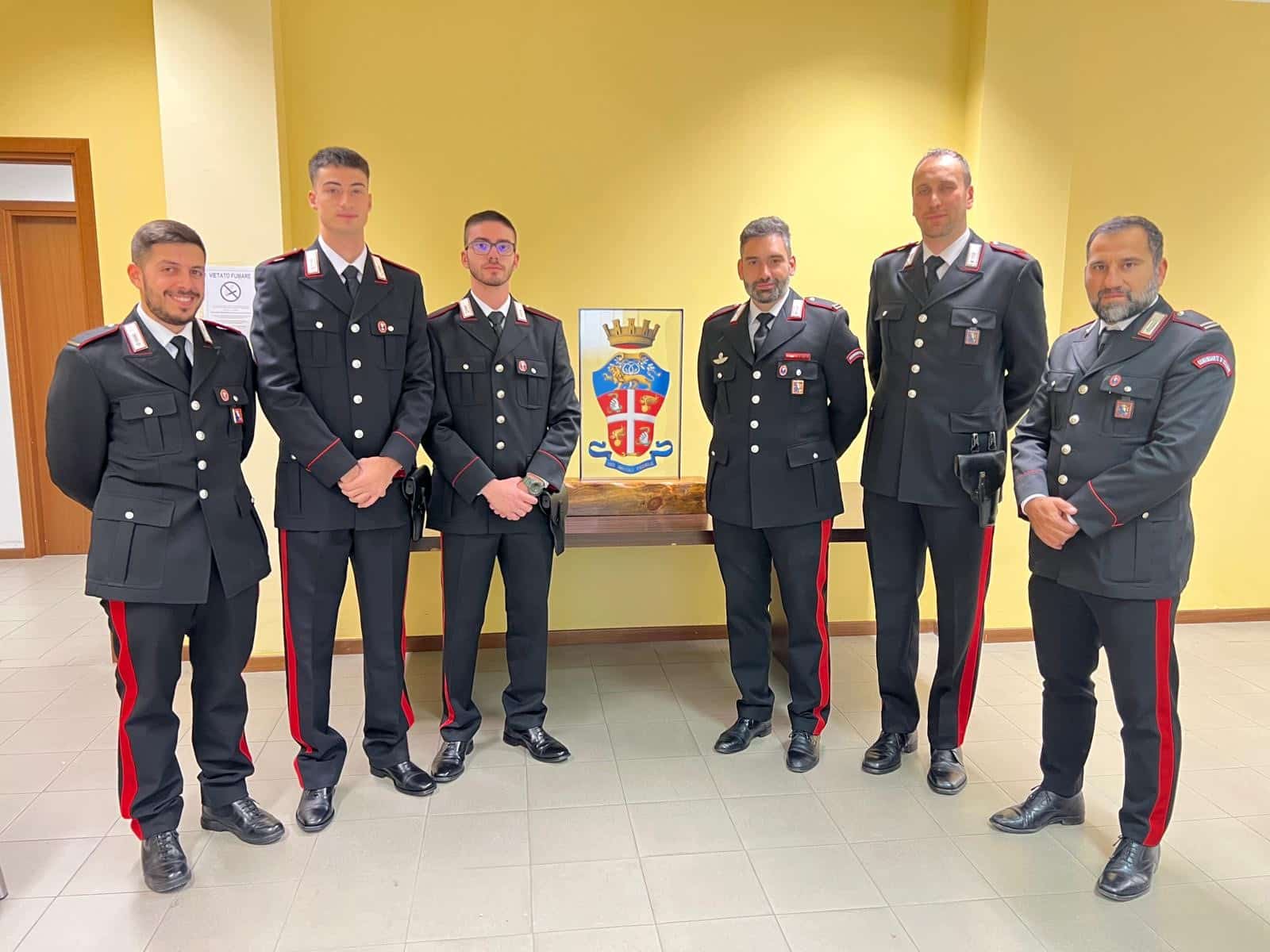 Carabinieri neo assegnati alle Stazioni della Provincia