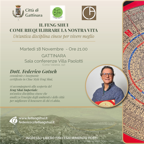 Feng Shui, la millenaria arte dell’armonia arriva a Gattinara