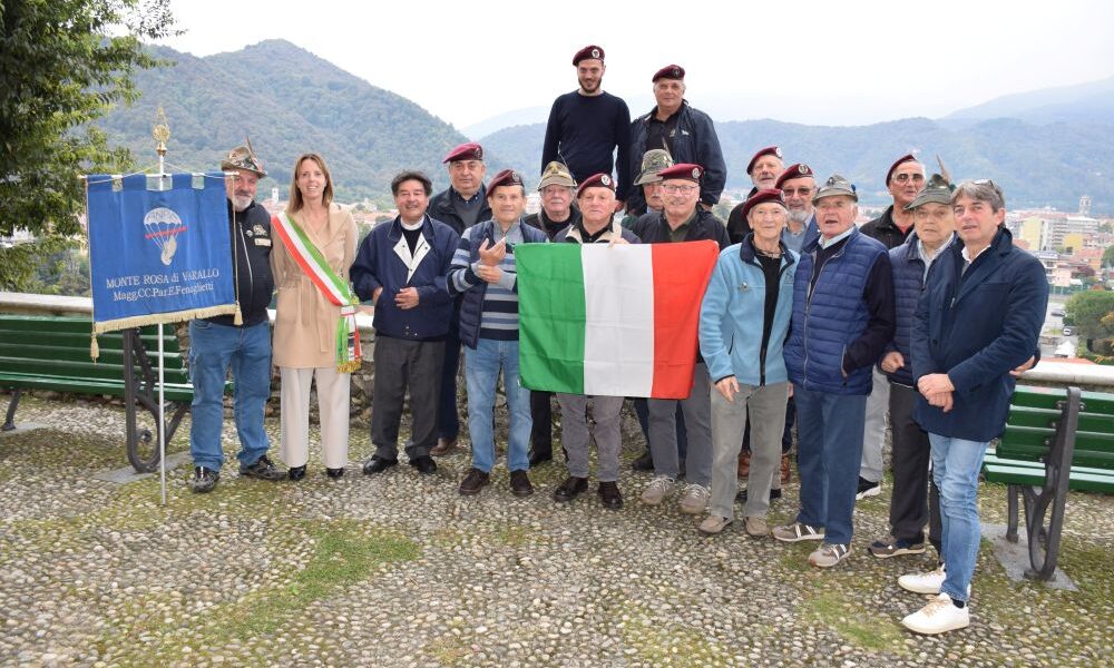 Festa a Sant’Anna per la sezione Paracadutisti Monterosa Varallo