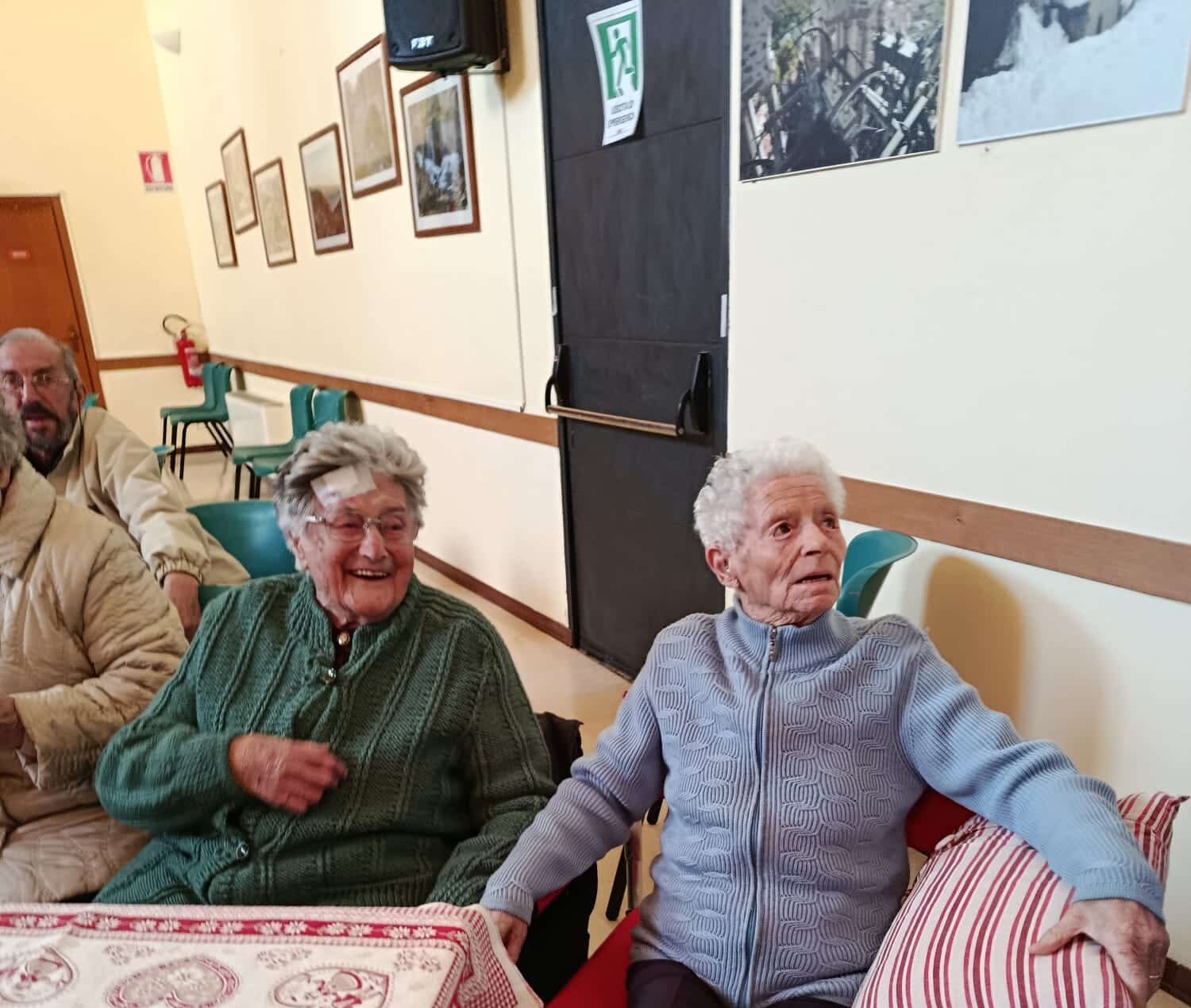 Cellio festeggia due centenarie: Maria Antonini e Aurora Gilodi, le coscritte del 1925