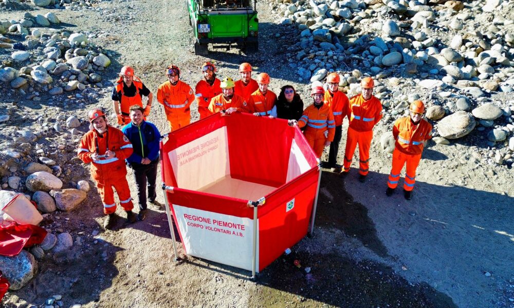 La squadra AIB si esercita per farsi trovar pronta!