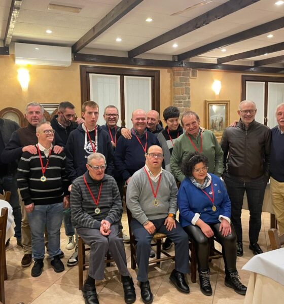 Premiati i partecipanti al 46° corso di nuoto Anffas