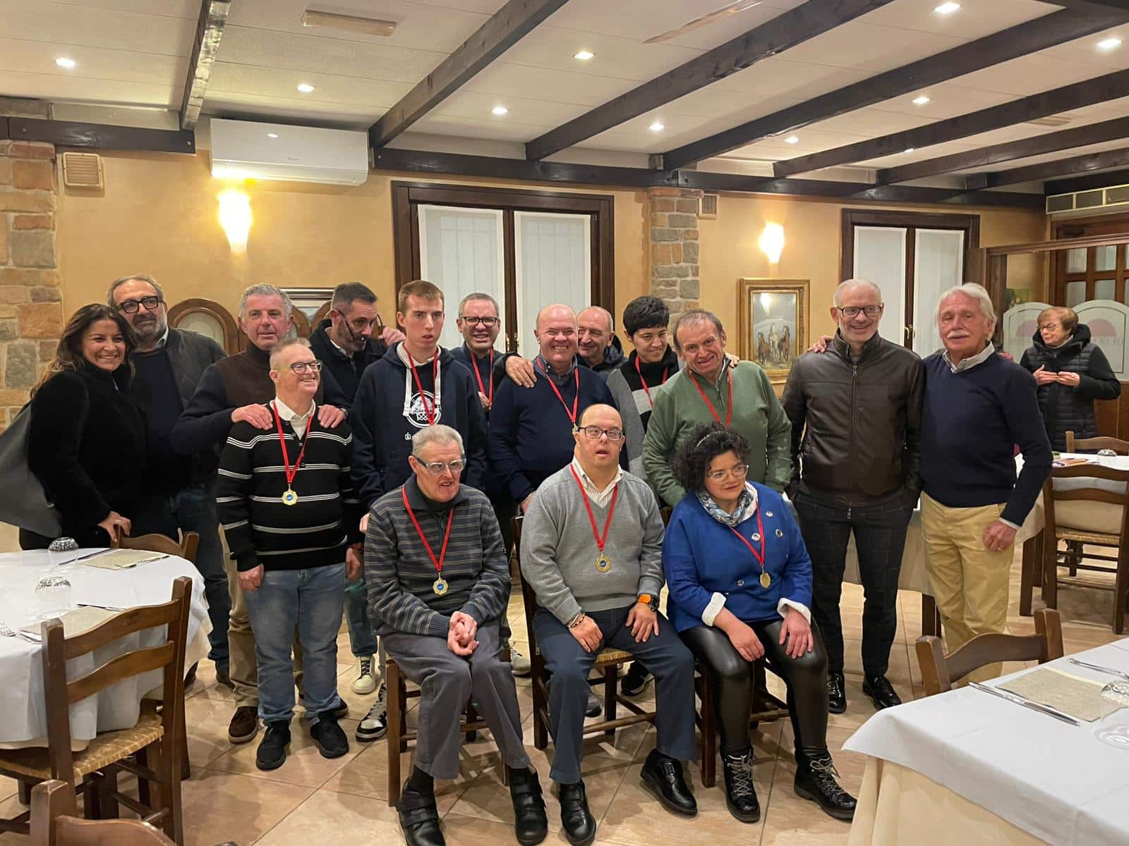 Premiati i partecipanti al 46° corso di nuoto Anffas