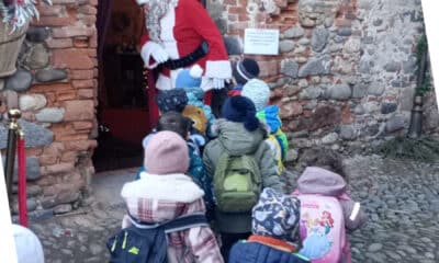 Alunni della Scuola infanzia in visita al Ricetto di Candelo