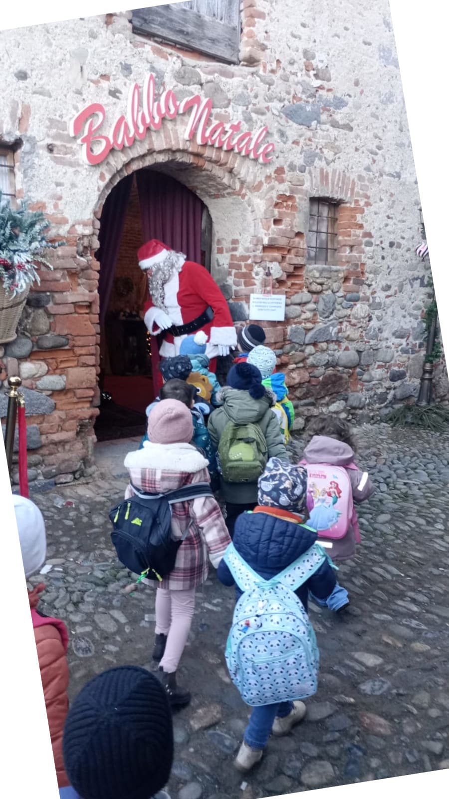 Alunni della Scuola infanzia in visita al Ricetto di Candelo