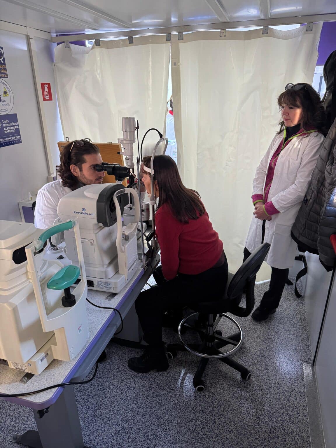 Un centinaio le persone che si sono rivolte all’Ambulatorio medico mobile