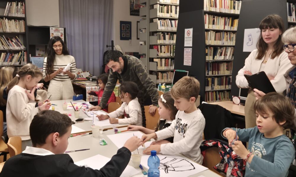 Sono proseguiti a Varallo i Laboratori per bambini in Biblioteca