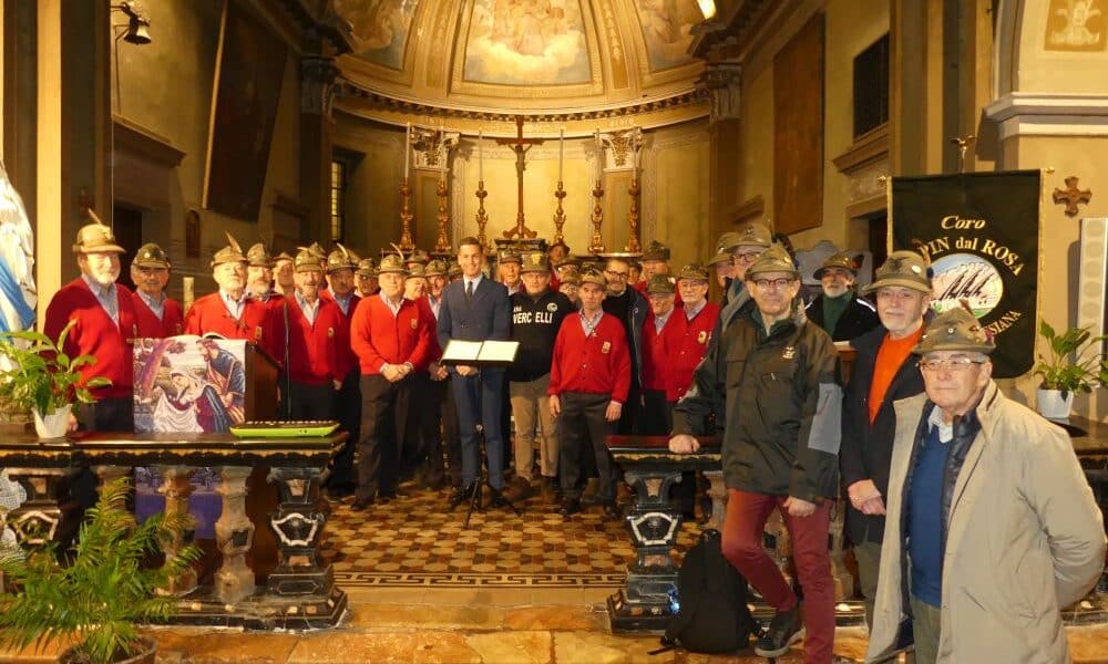 Gli Alpin dal Rosa protagonisti a Ronsecco