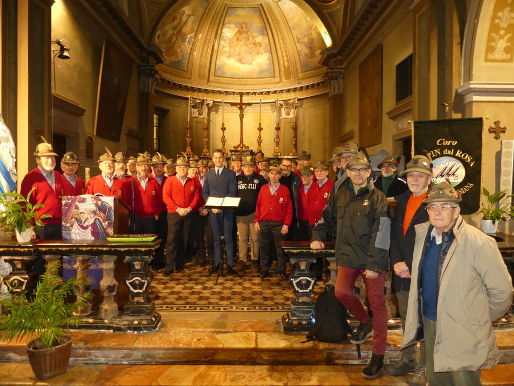 Gli Alpin dal Rosa protagonisti a Ronsecco