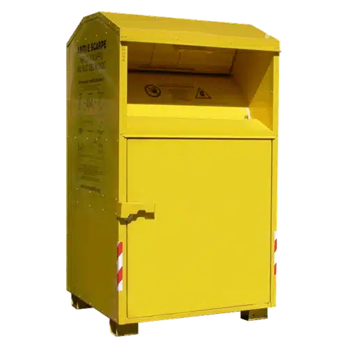 Progressiva rimozione dei cassonetti per gli abiti usati