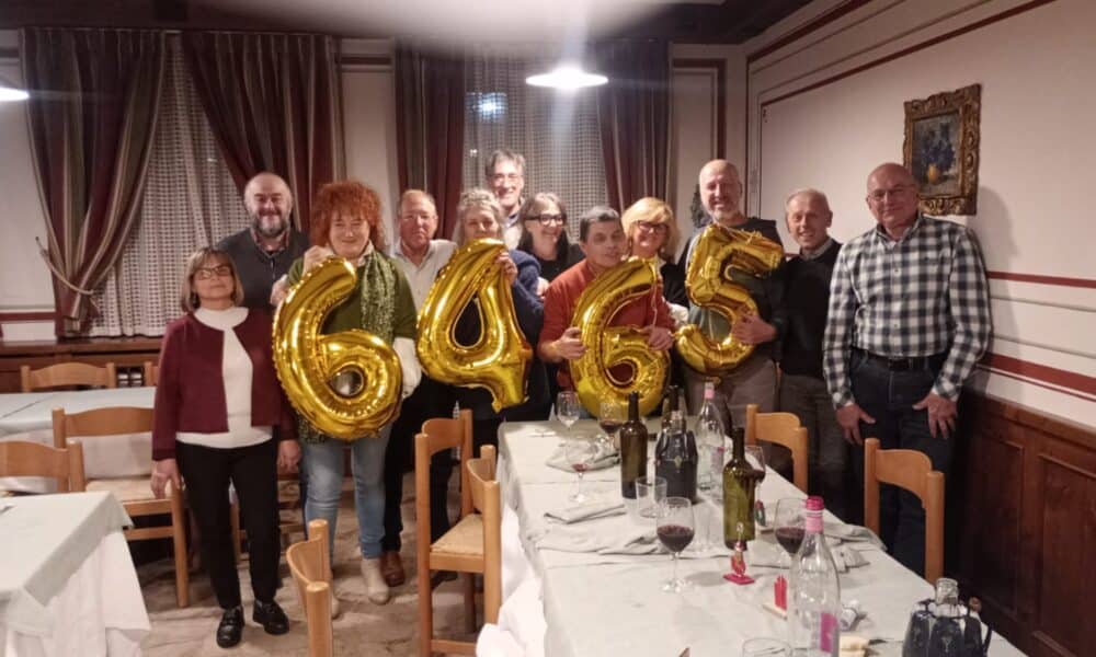 Si sono ritrovati i coscritti del 1964 e del 1965