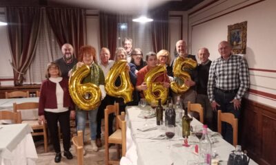 Si sono ritrovati i coscritti del 1964 e del 1965