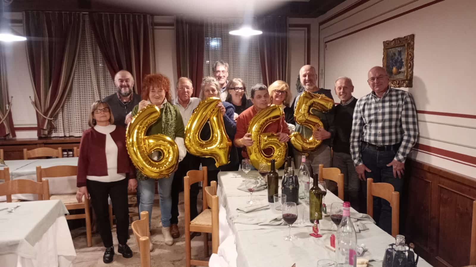 Si sono ritrovati i coscritti del 1964 e del 1965