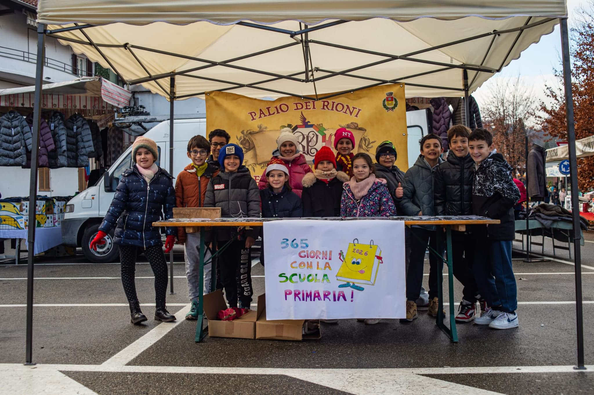 Scuola primaria, Comitato e Rioni: presentato il calendario 2026