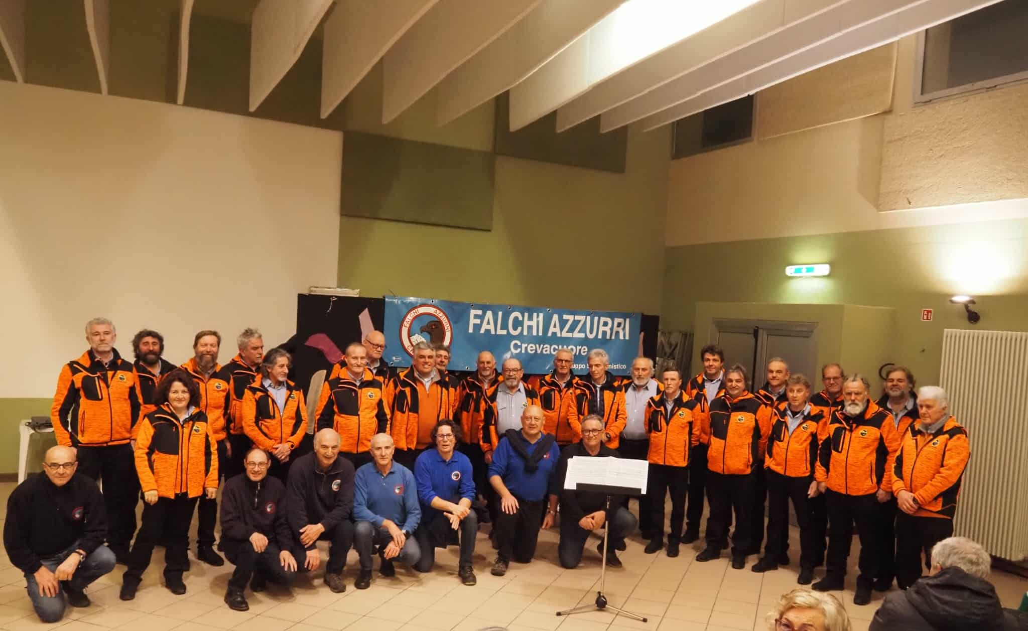 A Crevacuore la fiaccolata natalizia dei Falchi Azzurri