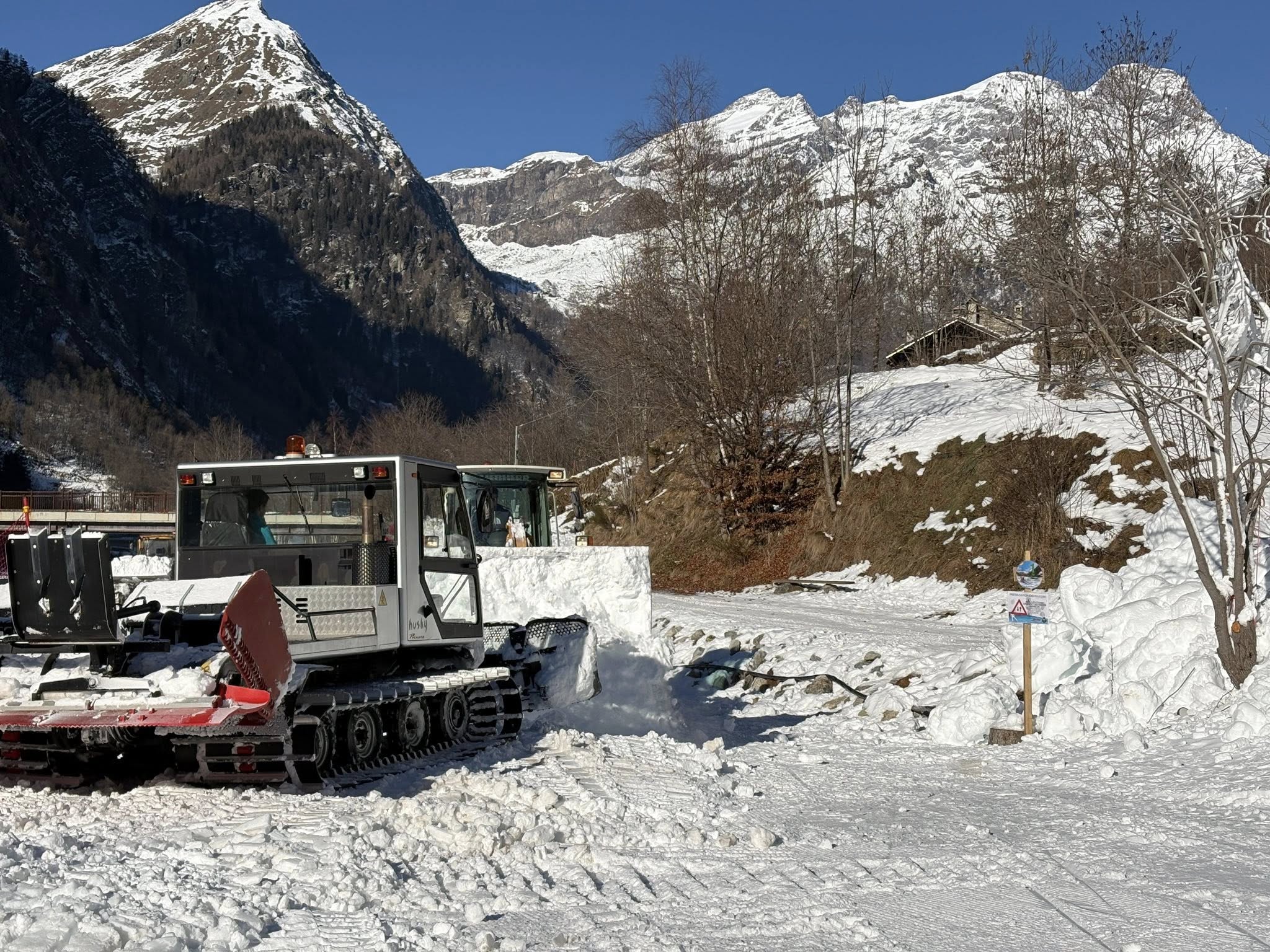 Allungata ancora la pista di fondo: ora si scia sui quattro chilometri