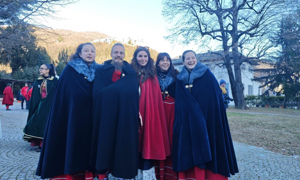 Il Gruppo Mascherato di Boccioleto ha già iniziato a partecipare ai vari eventi carnevaleschi