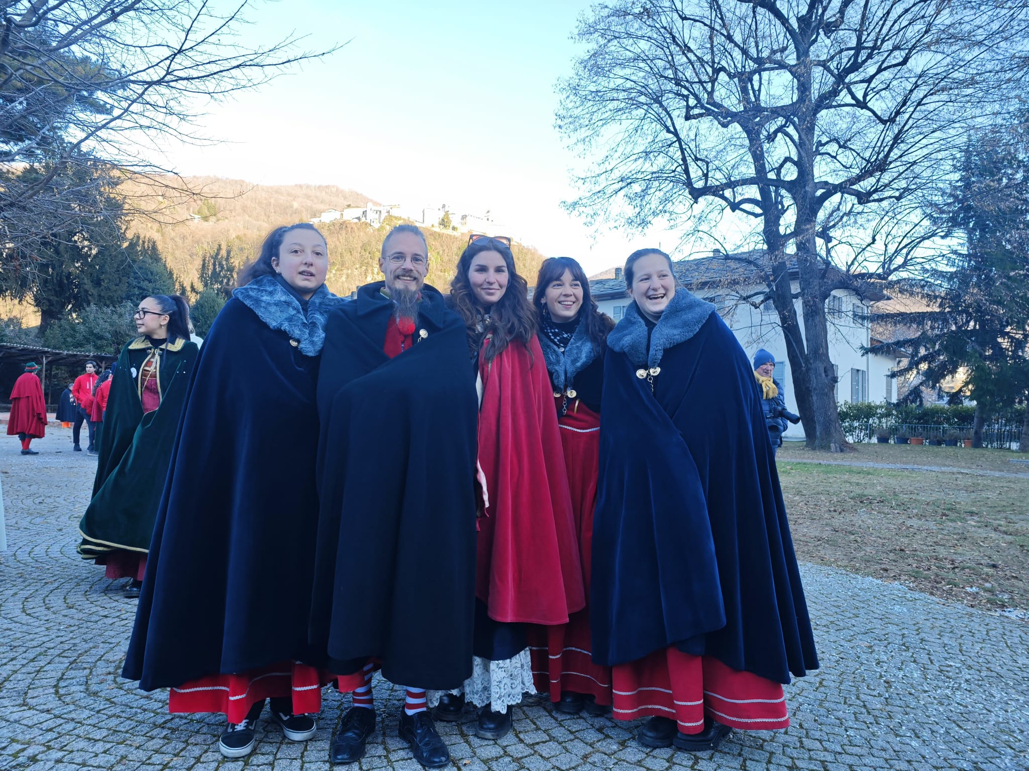 Il Gruppo Mascherato di Boccioleto ha già iniziato a partecipare ai vari eventi carnevaleschi
