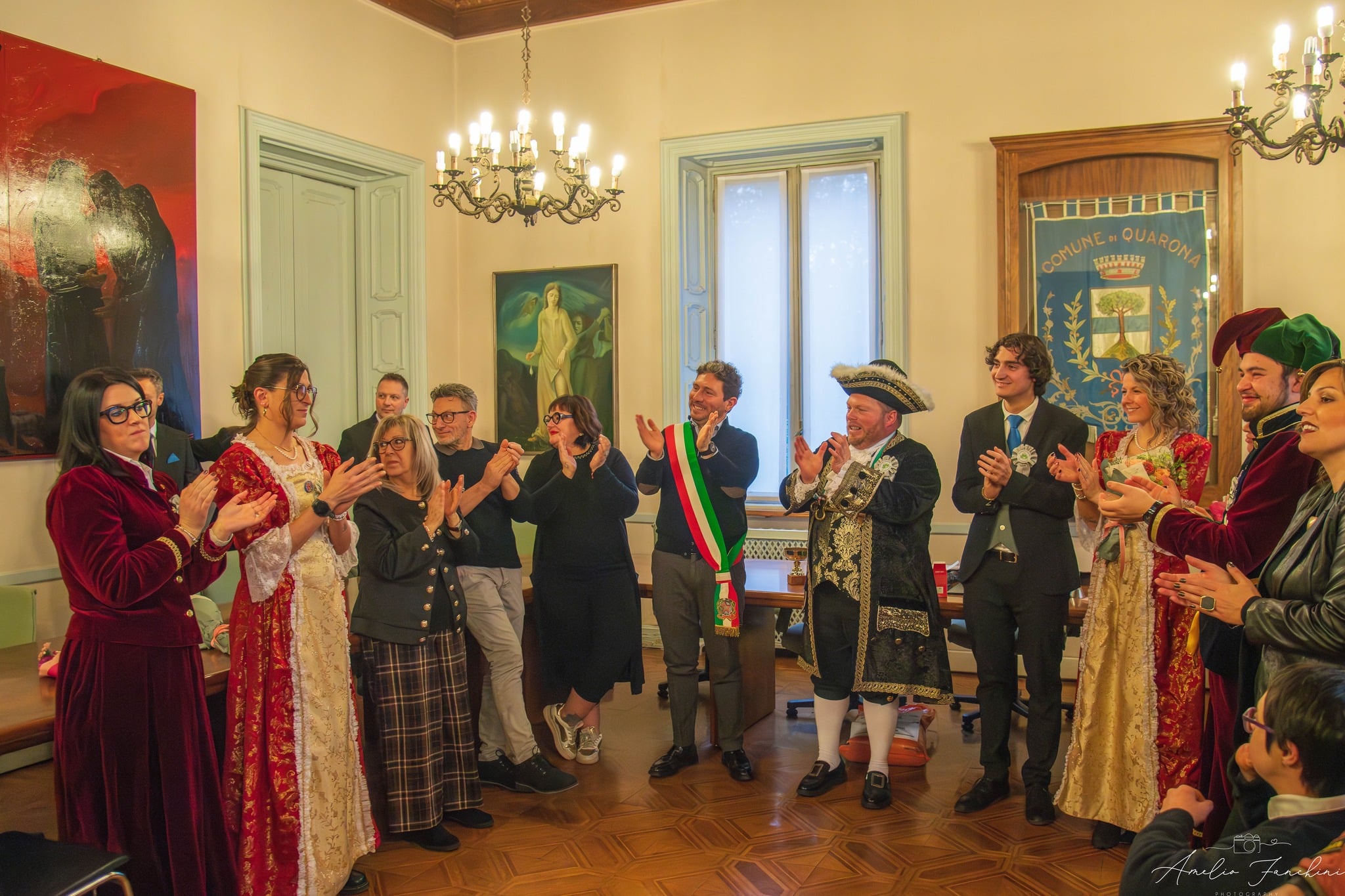 Buon carnevale col Runfatta e tutta la Corte