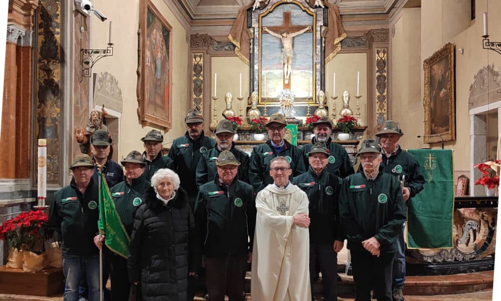 Messa in suffragio degli Alpini «andati avanti»
