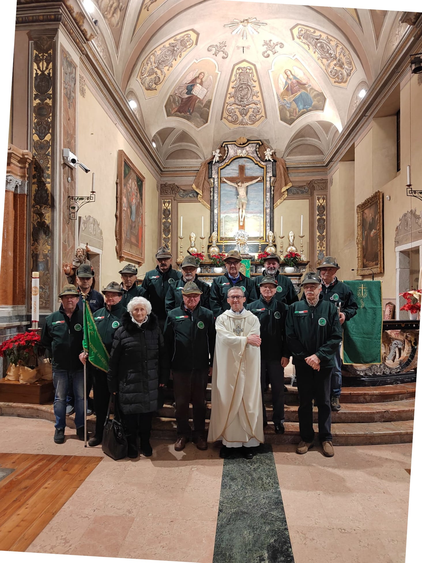 Messa in suffragio degli Alpini «andati avanti»